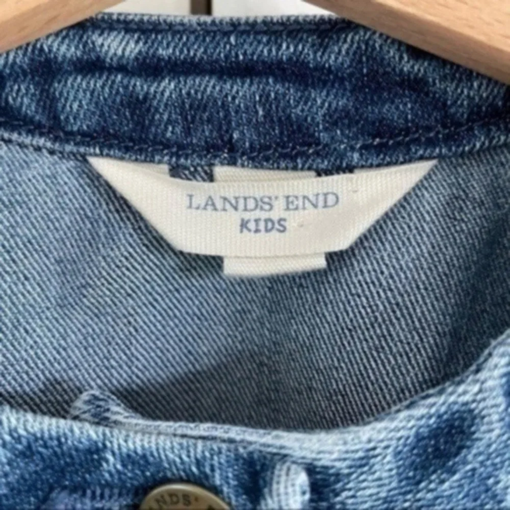 Lands End Girls Denim Stars Jacket​​​
